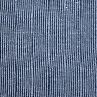 Design Imports Stonewash Blue/White 2-Tone Ribbed 6-pc. Placemat