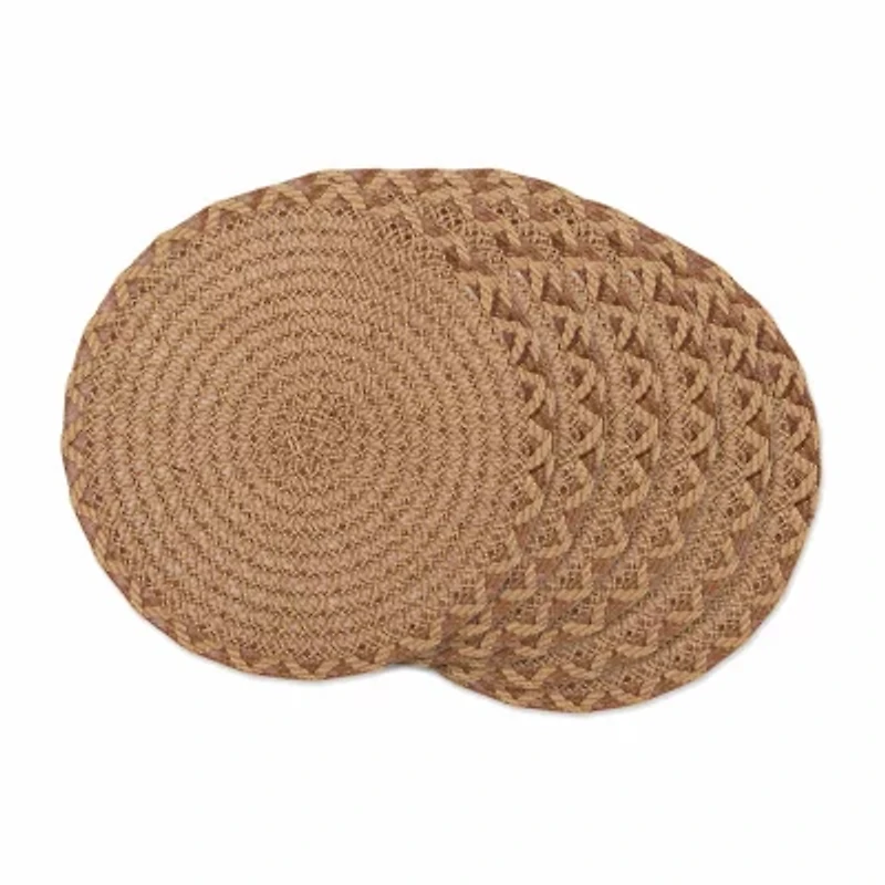Design Imports Natural Lattice Woven 6-pc. Placemat