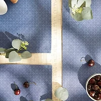 Design Imports French Blue Tonal Lattice Print Outdoor 6-pc. Placemat