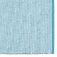 Design Imports Storm Blue Eco-Friendly Chambray Fine Ribbed 6-pc. Placemat