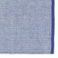 Design Imports French Blue Eco-Friendly Chambray Fine Ribbed 6-pc. Placemat