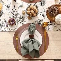 Design Imports Cinnamon  Pvc Doubleframe 6-pc. Placemat