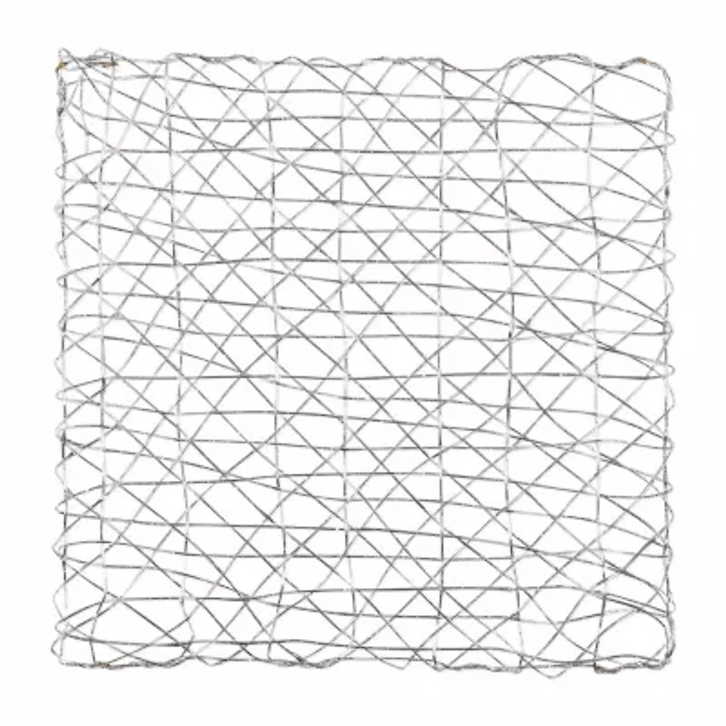 Design Imports Silver Woven Paper Square 6-pc. Placemat