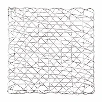 Design Imports Silver Woven Paper Square 6-pc. Placemat