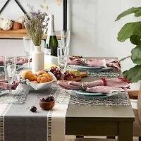 Design Imports Silver Woven Paper Square 6-pc. Placemat