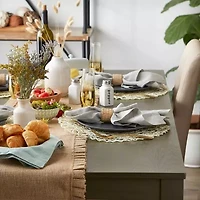 Design Imports Off-White Woven Paper 6-pc. Placemat