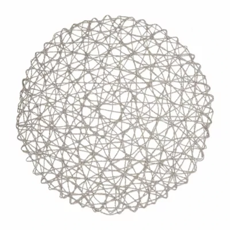 Design Imports Gray Woven Paper 6-pc. Placemat