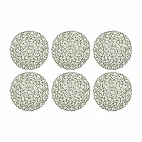 Design Imports Artichoke Woven Paper 6-pc. Placemat