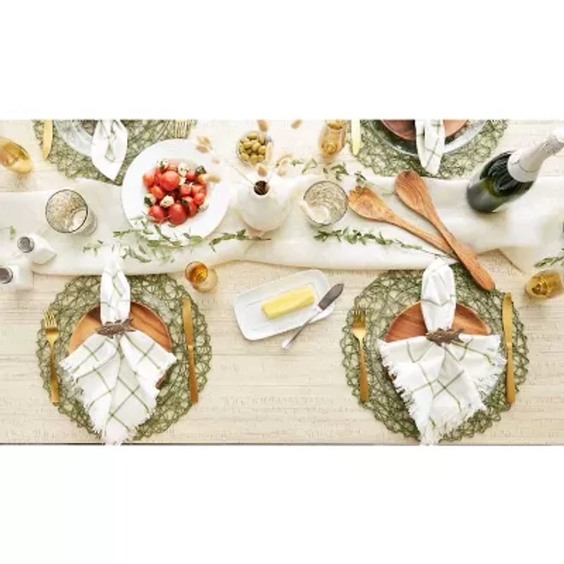 Design Imports Artichoke Woven Paper 6-pc. Placemat