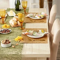 Design Imports Natural Basketweave Rectangle Woven 4-pc. Placemat