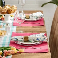Design Imports Flamingo Ribbed 6-pc. Placemat
