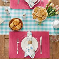 Design Imports Flamingo Ribbed 6-pc. Placemat