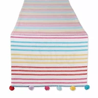 Design Imports Happy Birthday Embellished Table Runner