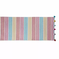 Design Imports Happy Birthday Embellished Table Runner