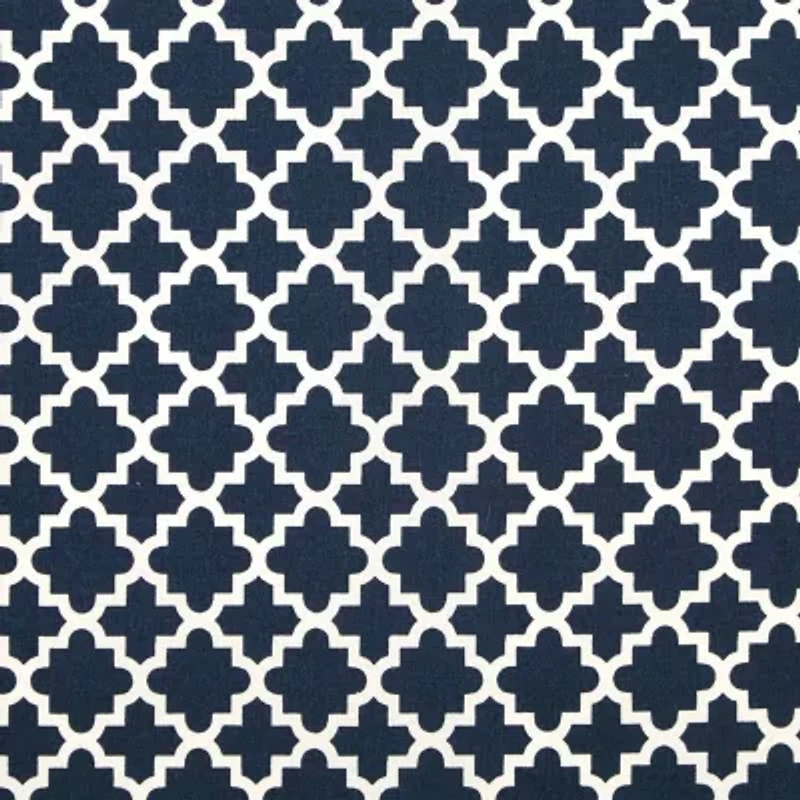 Design Imports Nautical Blue Lattice Table Runner