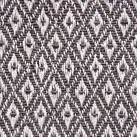 Design Imports Gray Mini Diamond Table Runner