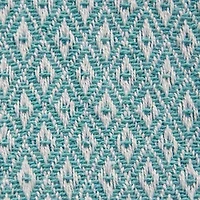 Design Imports Aqua Mini Diamond Table Runner
