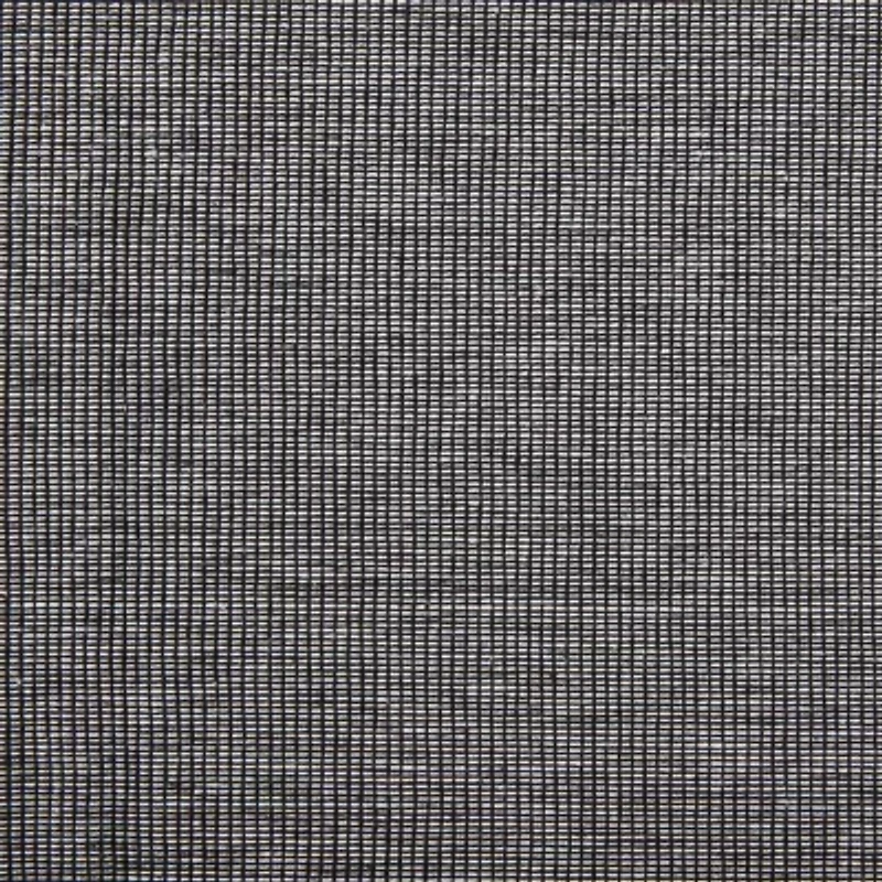 Design Imports Black/White 2-Tone Ribbed Table Runner