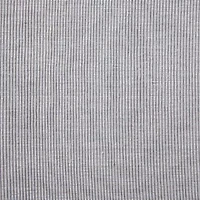 Design Imports Gray/White 2-Tone Ribbed Table Runner