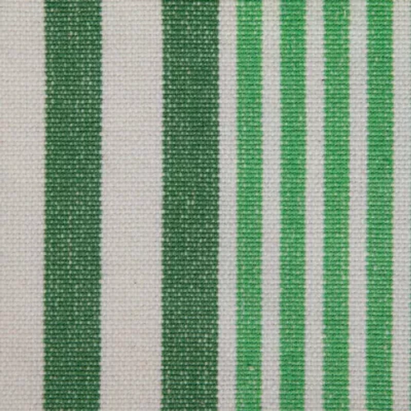Design Imports Grass Green Stripes Table Runner