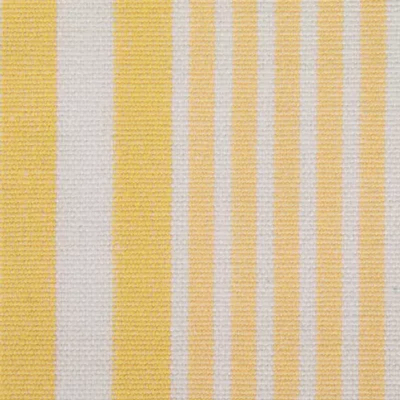 Design Imports Deep Yellow Stripes Table Runner