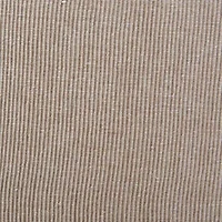Design Imports Stone/White 2-Tone Ribbed Table Runner