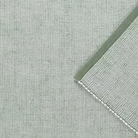 Design Imports Artichoke Eco-Friendly Chambray Fine Ribbed Table Runner