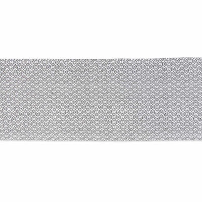 Design Imports Gray Mini Diamond Table Runner
