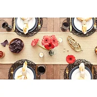 Design Imports Honey Gold Chevron Table Runner