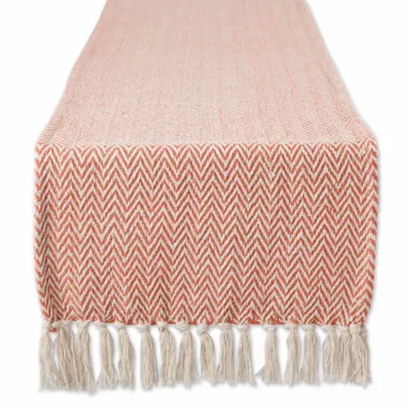 Design Imports Spice Chevron Table Runner