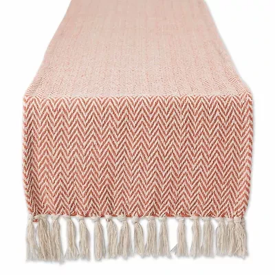Design Imports Spice Chevron Table Runner
