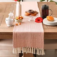 Design Imports Spice Chevron Table Runner