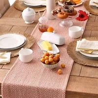 Design Imports Spice Chevron Table Runner