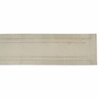 Design Imports Champagne Pvc Doubleframe Table Runner