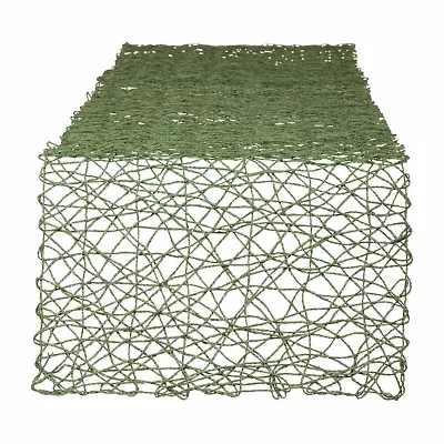 Design Imports Artichoke Woven Paper Table Runner