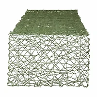 Design Imports Artichoke Woven Paper Table Runner