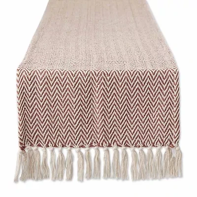 Design Imports Handloom Chevron Table Runners