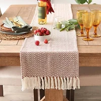 Design Imports Handloom Chevron Table Runners