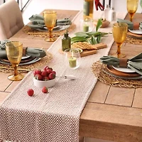 Design Imports Handloom Chevron Table Runners