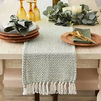 Design Imports Artichoke Woven Table Runner