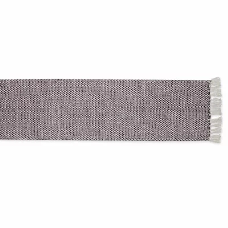 Design Imports Eggplant Woven Table Runner