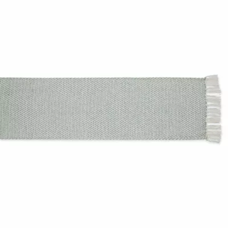 Design Imports Jadeite Woven Table Runner