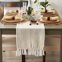 Design Imports Natural Woven Table Runner