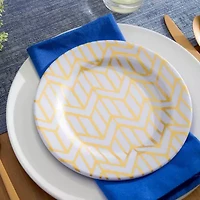 Design Imports Space-Dyed Gray Pvc Table Runner