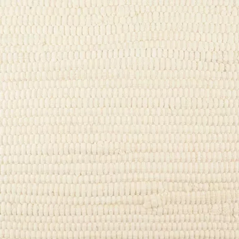 Design Imports Natural Solid Chindi Table Runner