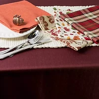 Design Imports Natural Solid Chindi Table Runner