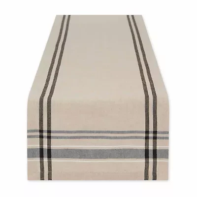 Design Imports French Stripe Table Runner