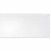 Design Imports Off-White Hemstitch Table Runner