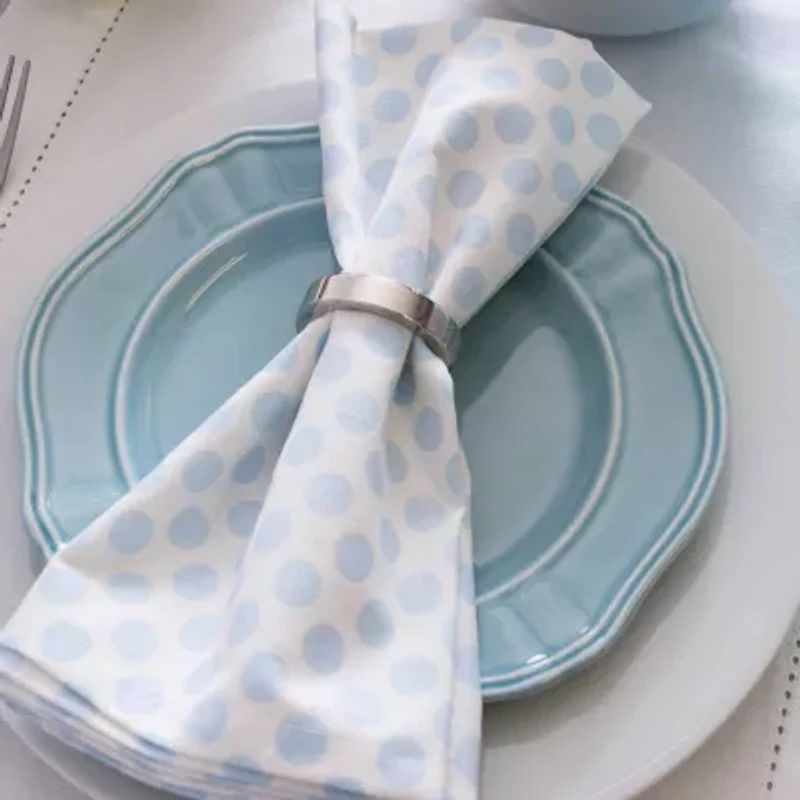 Design Imports Off-White Hemstitch Table Runner