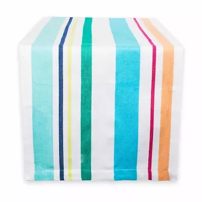 Design Imports Beachy Keen Stripe Table Runner